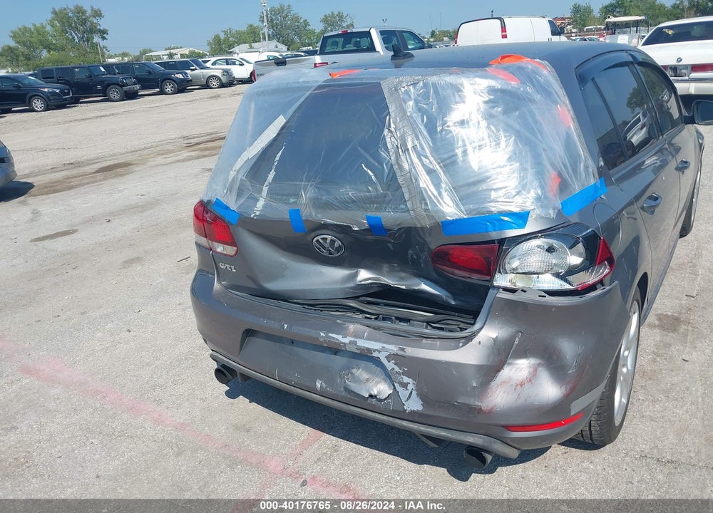2010 VOLKSWAGEN GTI 4-DOOR VIN: WVWHV7AJ6AW416072