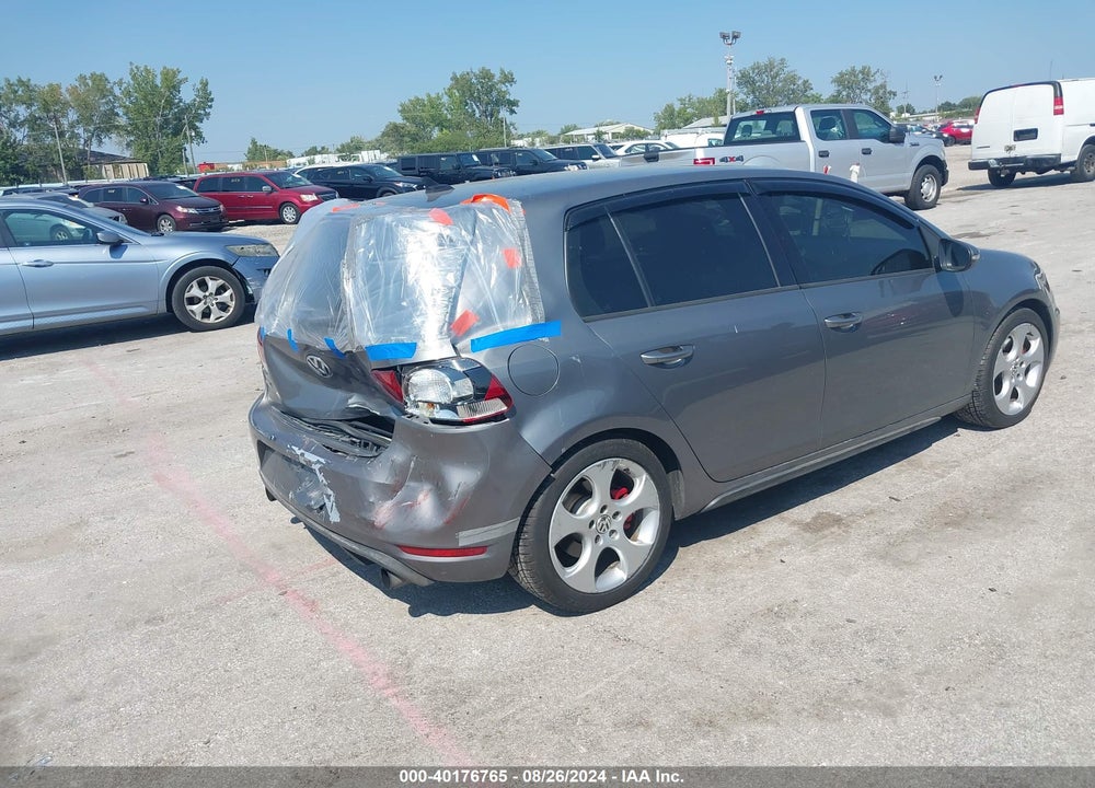2010 VOLKSWAGEN GTI 4-DOOR VIN: WVWHV7AJ6AW416072