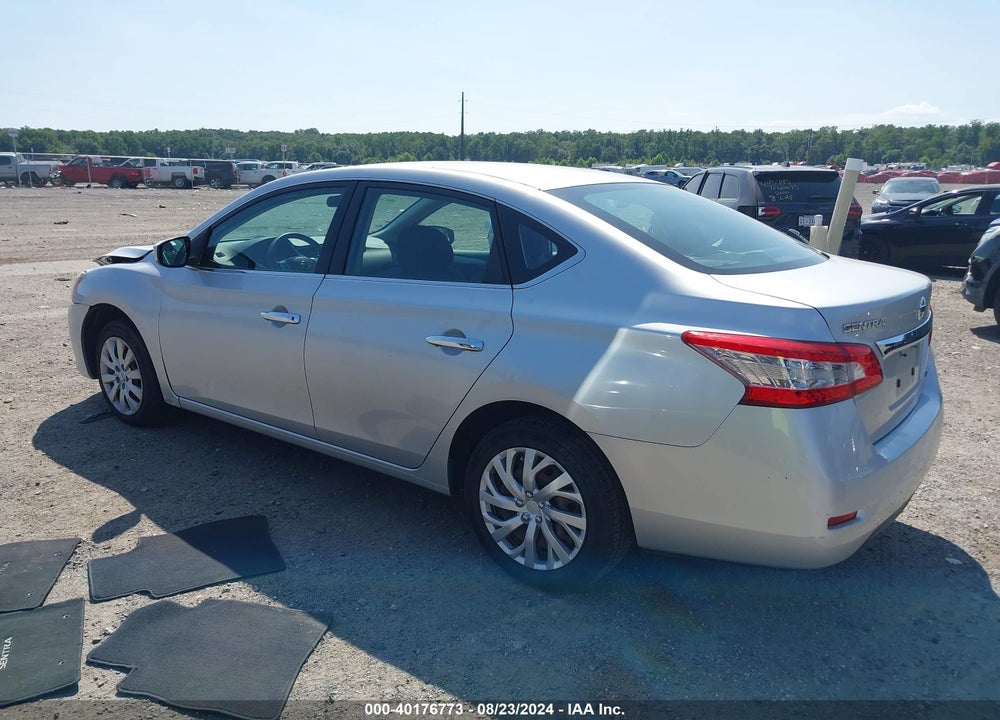 2014 NISSAN SENTRA SV VIN: 3N1AB7AP5EY265080