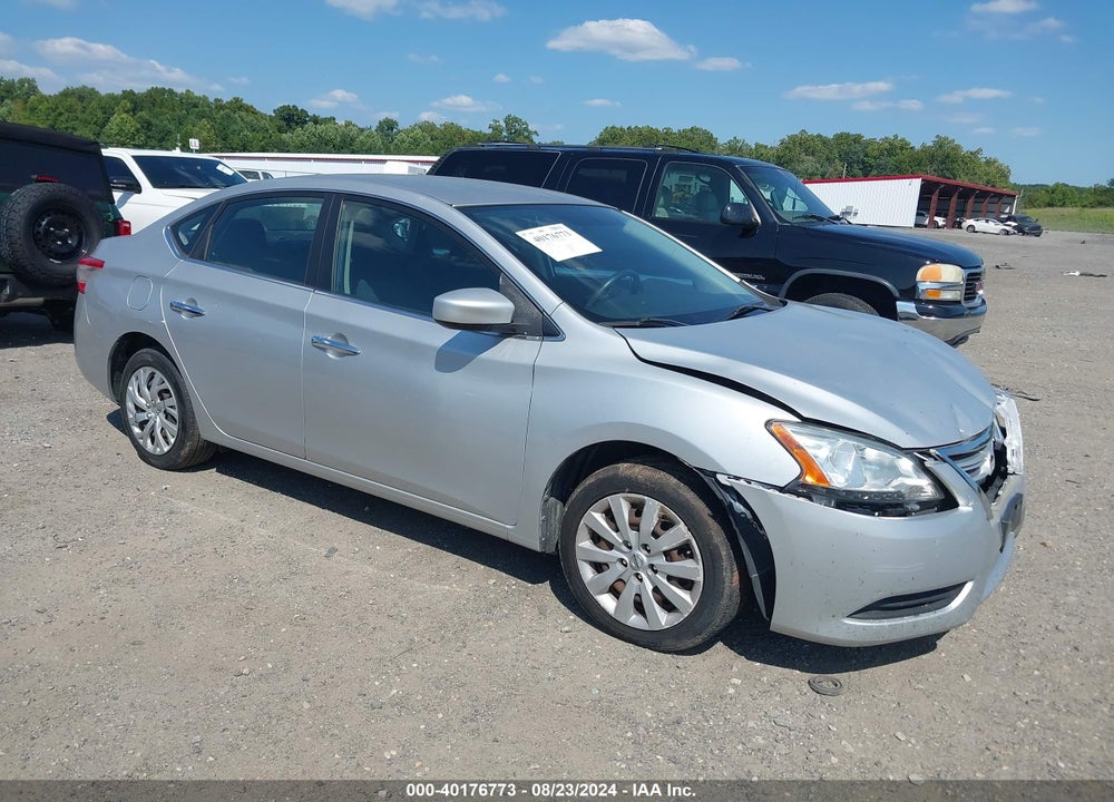 2014 NISSAN SENTRA SV VIN: 3N1AB7AP5EY265080