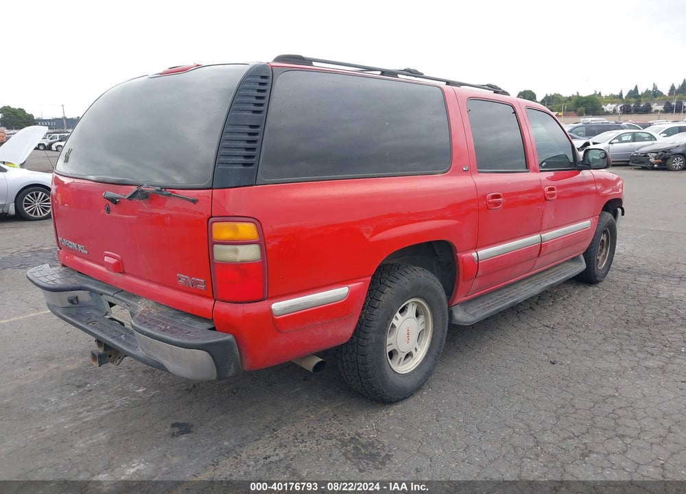 2001 GMC YUKON XL 1500 SLT VIN: 3GKFK16T61G163989