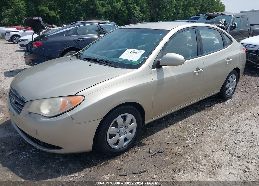 2008 HYUNDAI ELANTRA GLS/SE VIN: KMHDU46D48U545643