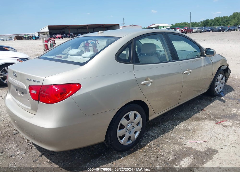2008 HYUNDAI ELANTRA GLS/SE VIN: KMHDU46D48U545643