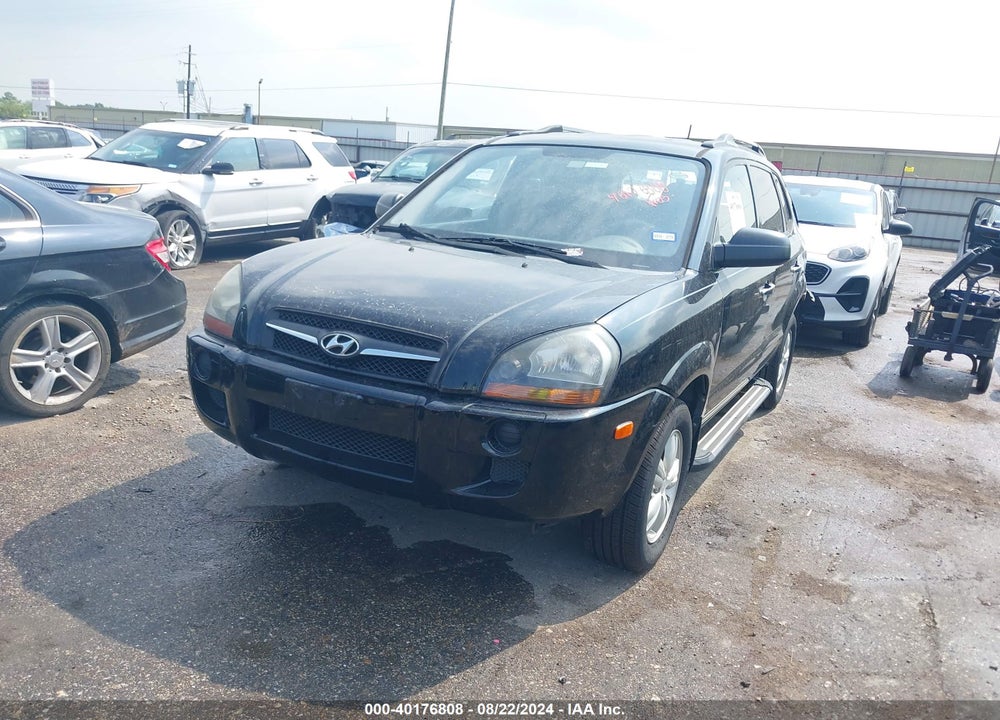 2009 HYUNDAI TUCSON GLS VIN: KM8JM12B39U128571
