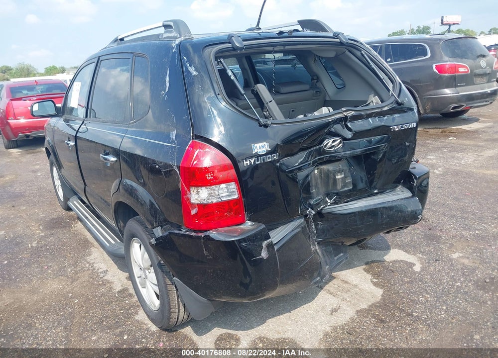 2009 HYUNDAI TUCSON GLS VIN: KM8JM12B39U128571
