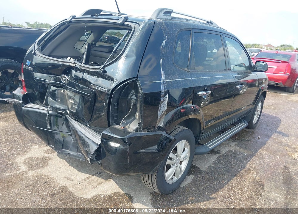2009 HYUNDAI TUCSON GLS VIN: KM8JM12B39U128571
