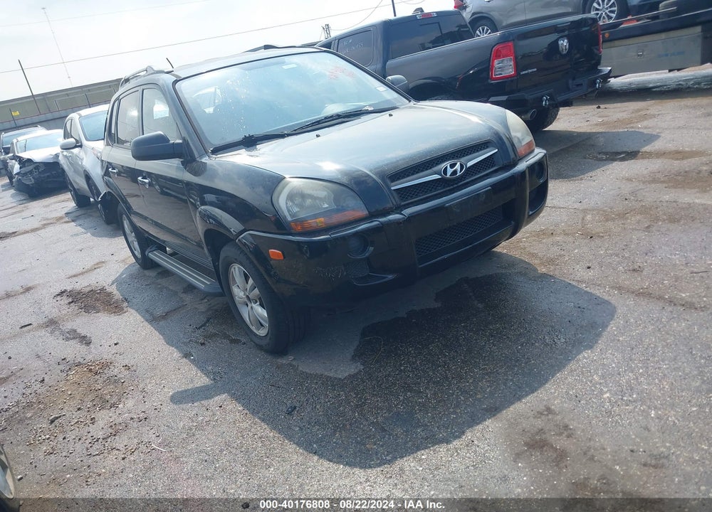 2009 HYUNDAI TUCSON GLS VIN: KM8JM12B39U128571