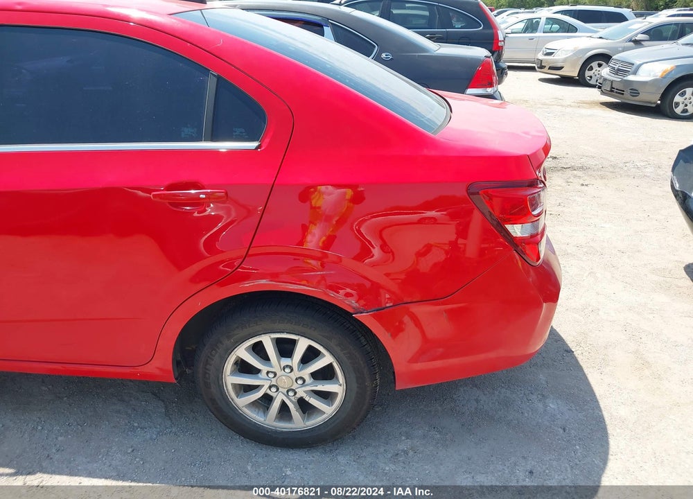 2017 CHEVROLET SONIC LT AUTO VIN: 1G1JD5SH7H4113966