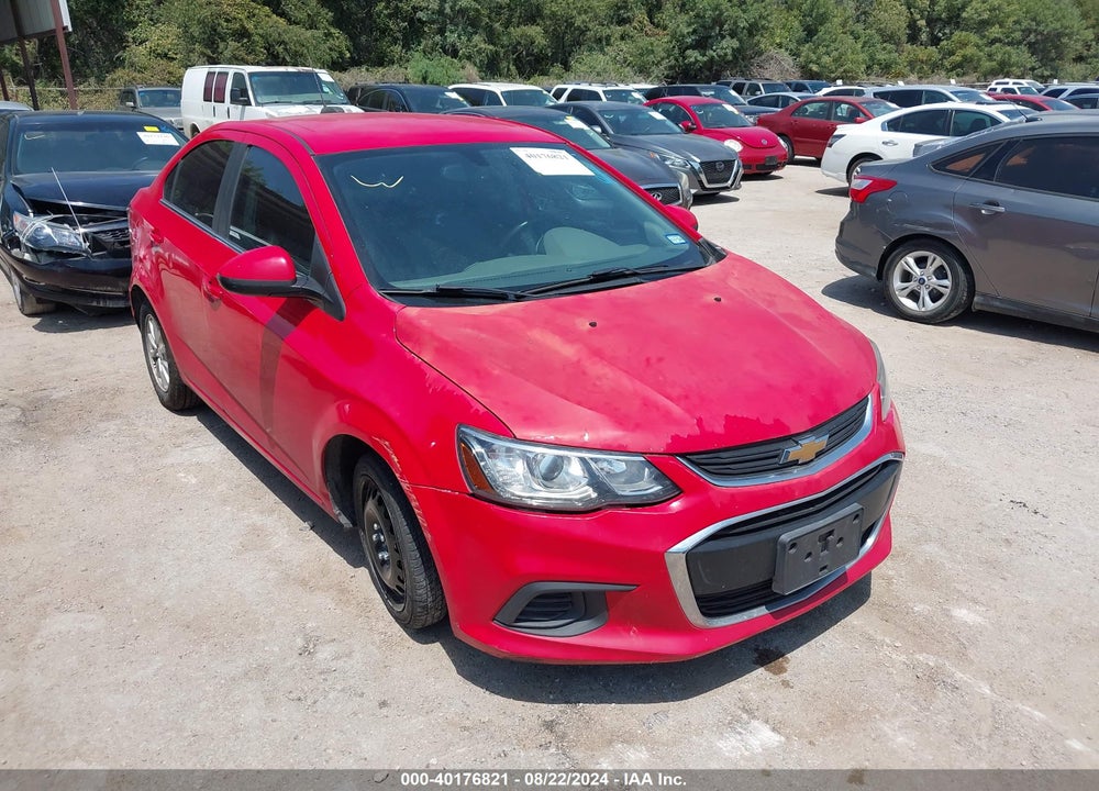 2017 CHEVROLET SONIC LT AUTO VIN: 1G1JD5SH7H4113966