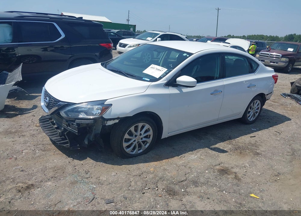 2018 NISSAN SENTRA SV VIN: 3N1AB7AP4JY282740