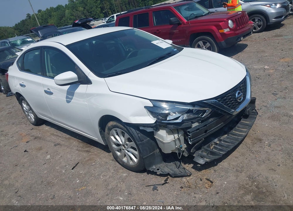 2018 NISSAN SENTRA SV VIN: 3N1AB7AP4JY282740