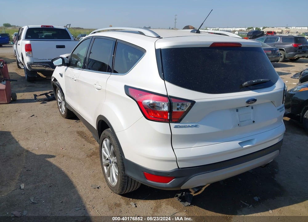 2017 FORD ESCAPE TITANIUM VIN: 1FMCU0J93HUD86993