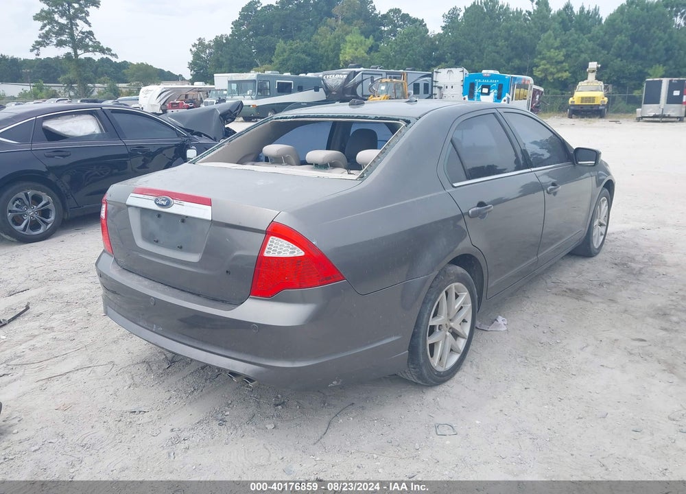 2010 FORD FUSION SEL VIN: 3FAHP0JA7AR394609