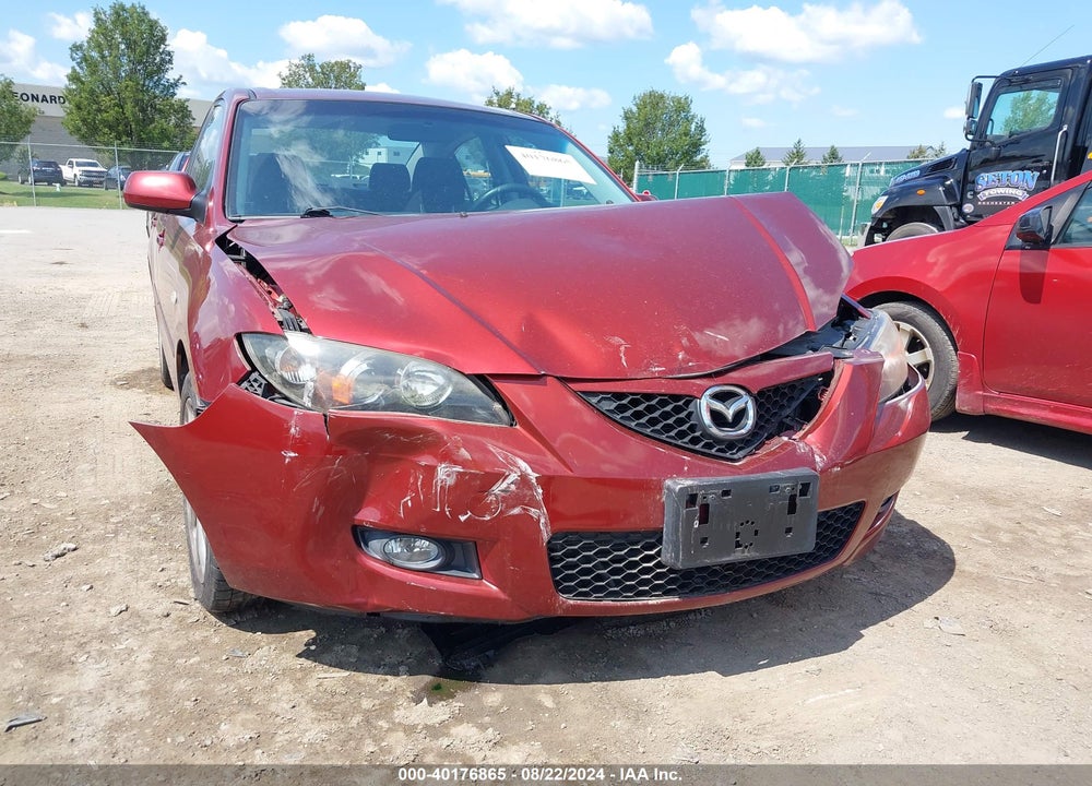 2009 MAZDA 3 I VIN: JM1BK32G491201017