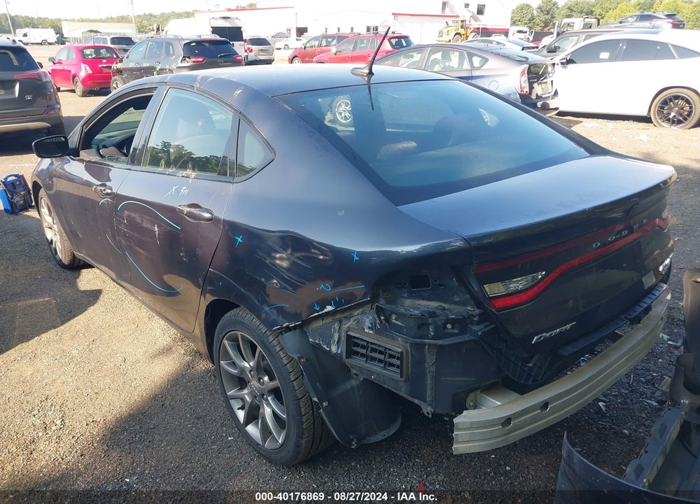 2014 DODGE DART SXT VIN: 1C3CDFBB9ED717987