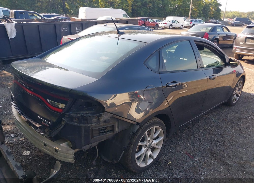 2014 DODGE DART SXT VIN: 1C3CDFBB9ED717987