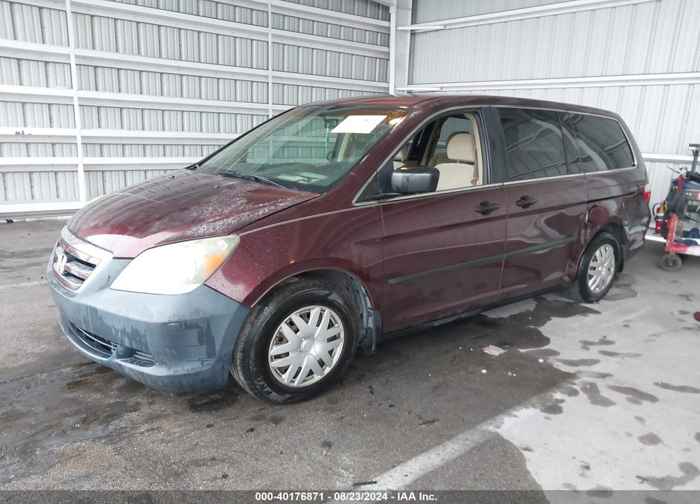 2007 HONDA ODYSSEY LX VIN: 5FNRL382X7B070509