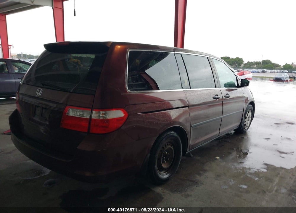 2007 HONDA ODYSSEY LX VIN: 5FNRL382X7B070509