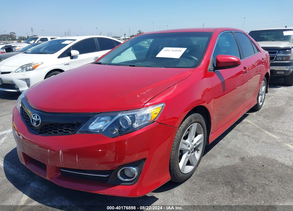 2012 TOYOTA CAMRY SE VIN: 4T1BF1FK5CU623094