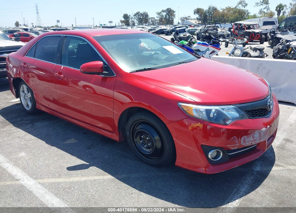 2012 TOYOTA CAMRY SE VIN: 4T1BF1FK5CU623094