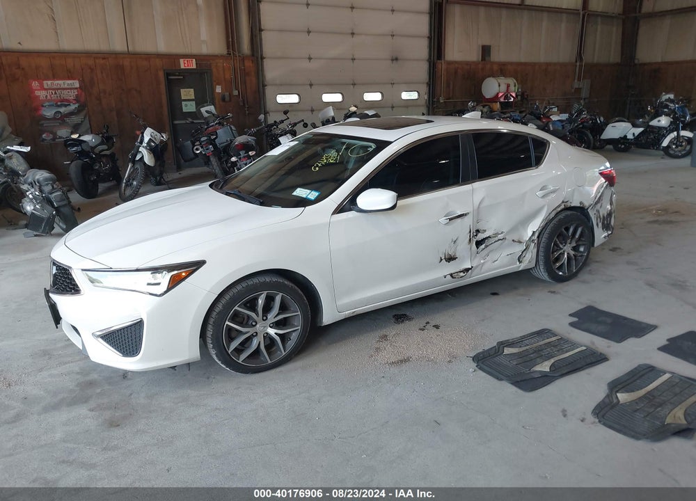 2020 ACURA ILX PREMIUM PACKAGE/TECHNOLOGY PACKAGE VIN: 19UDE2F71LA002133