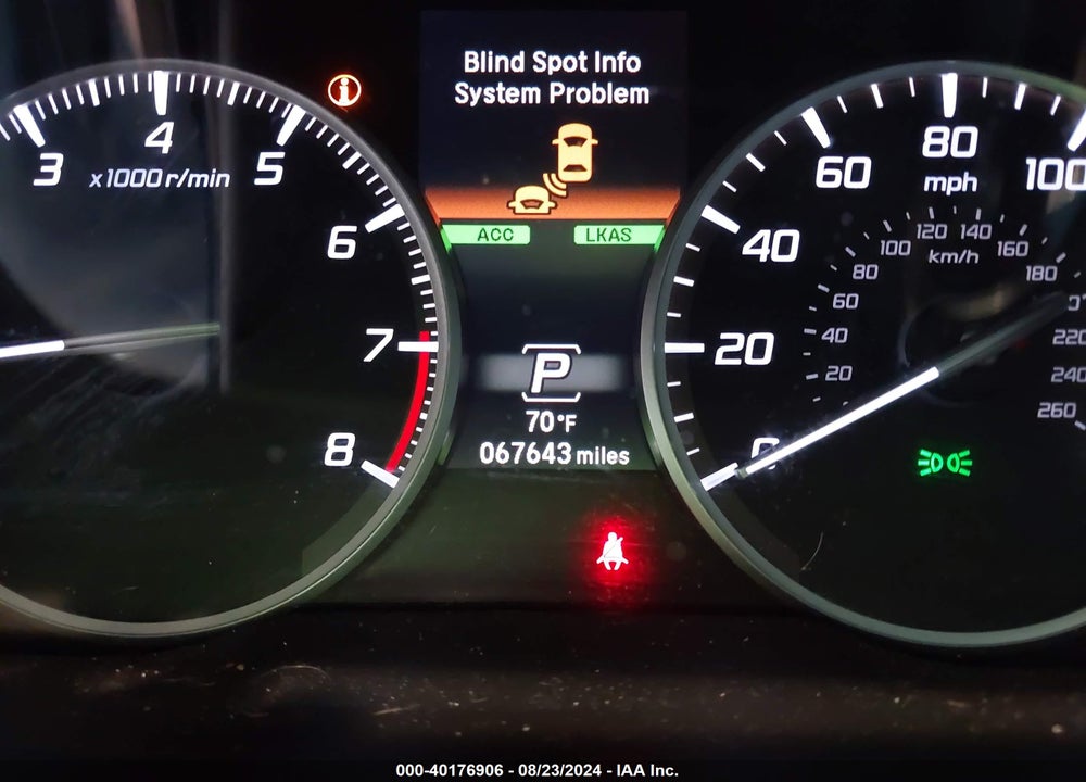 2020 ACURA ILX PREMIUM PACKAGE/TECHNOLOGY PACKAGE VIN: 19UDE2F71LA002133