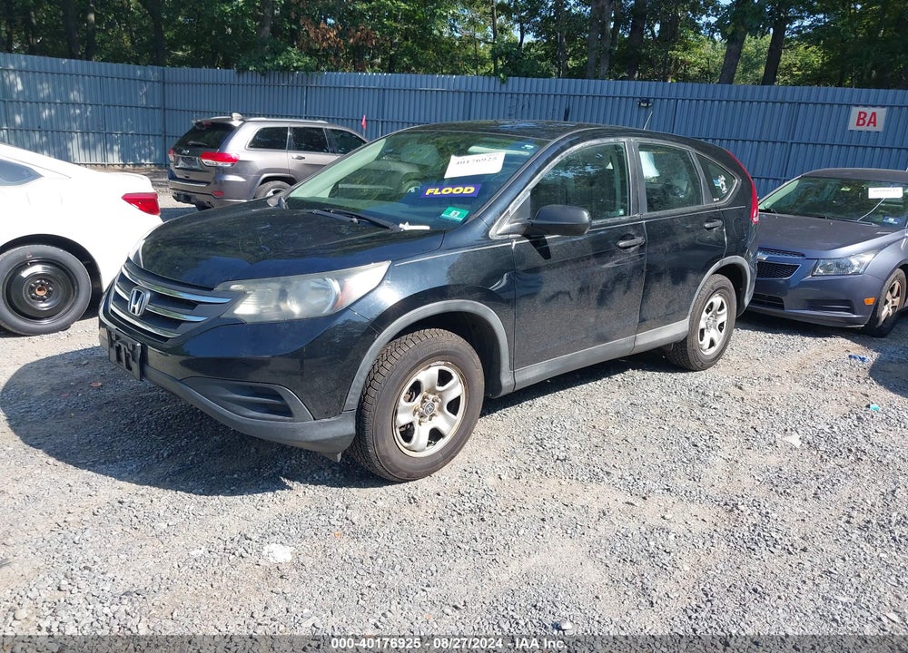2012 HONDA CR-V LX VIN: 2HKRM4H34CH629365