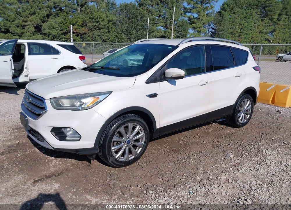 2017 FORD ESCAPE TITANIUM VIN: 1FMCU0J9XHUA25860
