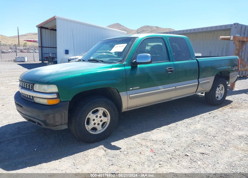 2000 CHEVROLET SILVERADO 1500 LS VIN: 1GCEK19T0YE219655