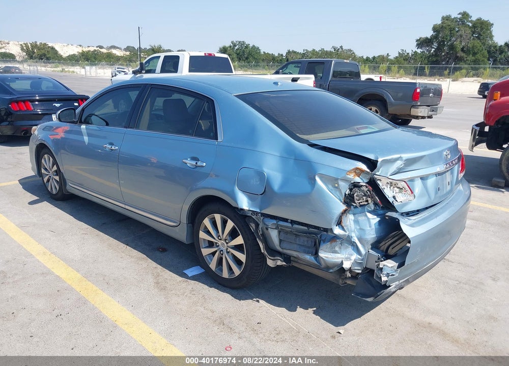 2011 TOYOTA AVALON LIMITED VIN: 4T1BK3DB8BU403327