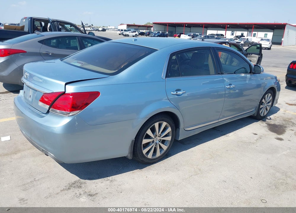 2011 TOYOTA AVALON LIMITED VIN: 4T1BK3DB8BU403327