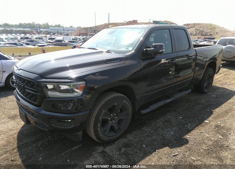 2023 RAM 1500 BIG HORN QUAD CAB 4X4 6'4 BOX VIN: 1C6SRFBT1PN562759