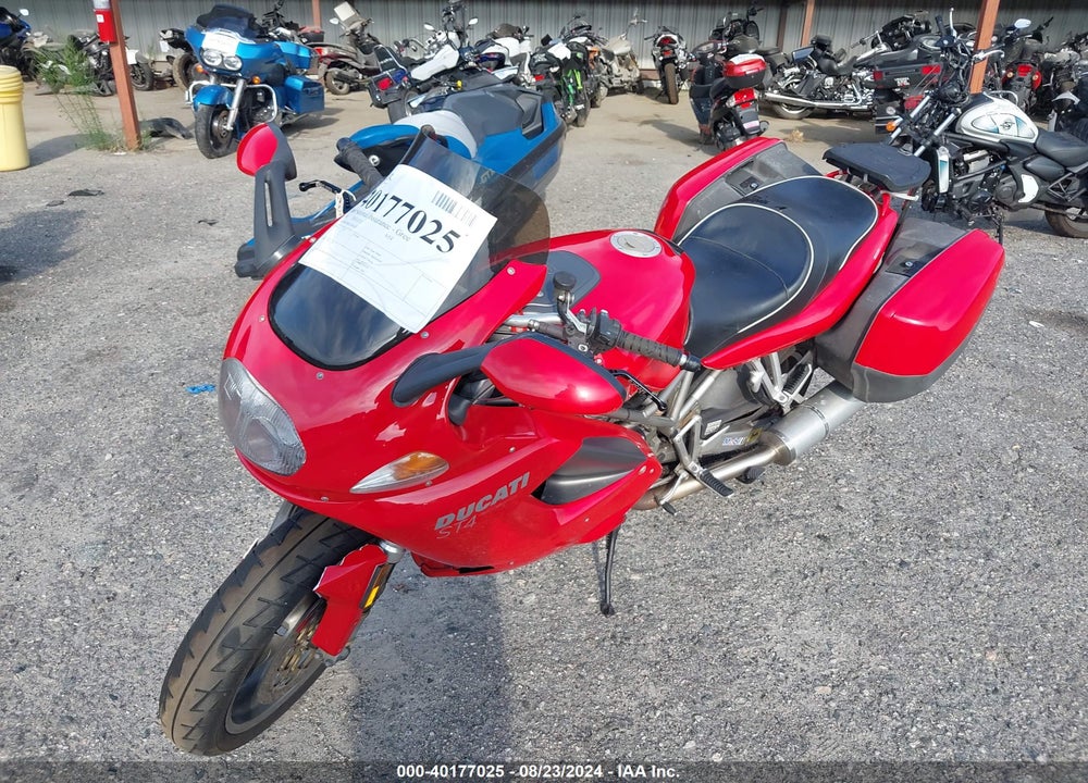 2001 DUCATI ST4 VIN: ZDM1TB8S21B004011