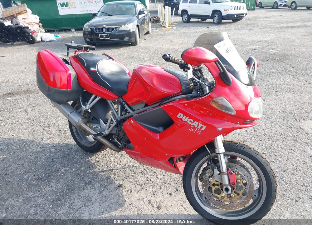2001 DUCATI ST4 VIN: ZDM1TB8S21B004011