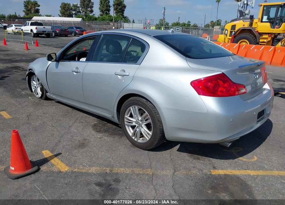 2011 INFINITI G37 VIN: JN1CV6AP9BM304116