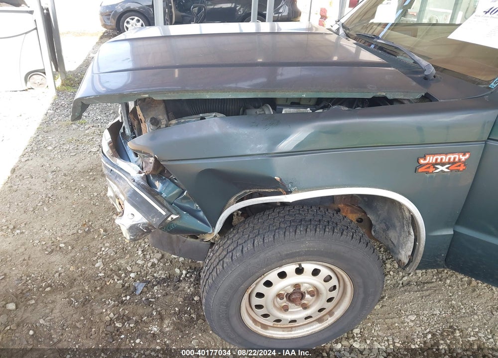 1989 GMC S15 JIMMY VIN: 1GKCT18Z9K0527538