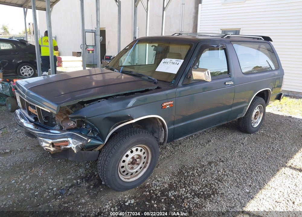 1989 GMC S15 JIMMY VIN: 1GKCT18Z9K0527538