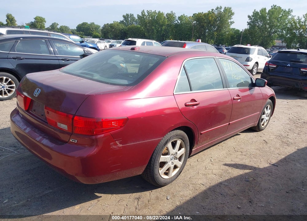 2005 HONDA ACCORD 3.0 EX VIN: 1HGCM66815A050166