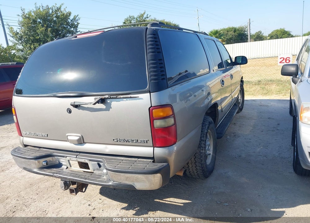 2001 CHEVROLET SUBURBAN 1500 LT VIN: 1GNEC16TX1J294353