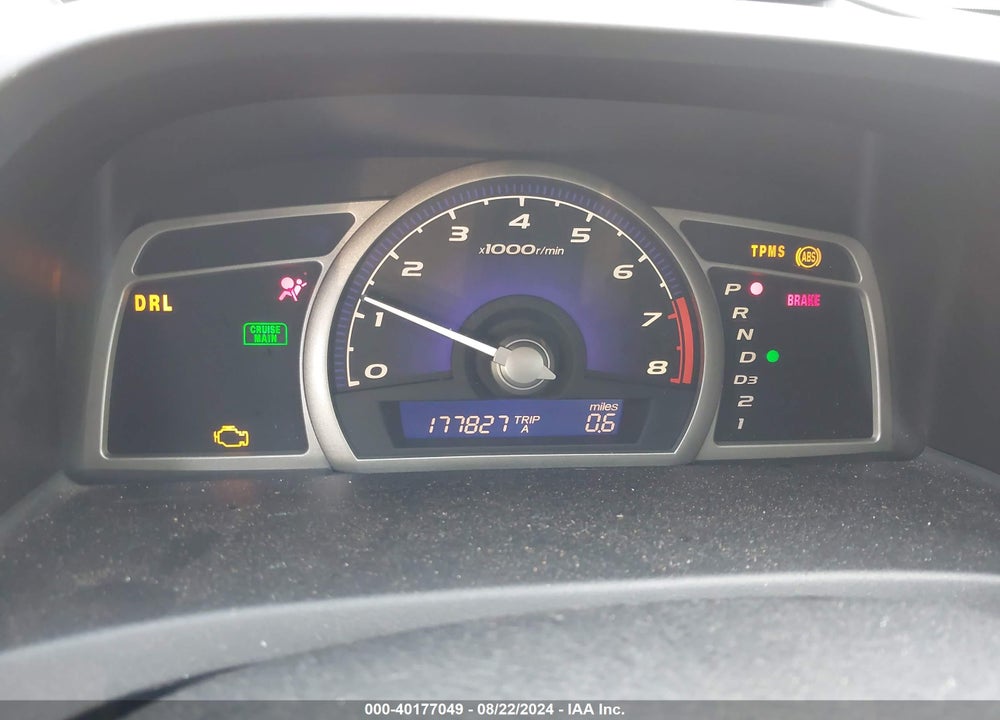 2008 HONDA CIVIC LX VIN: 1HGFA16548L096484