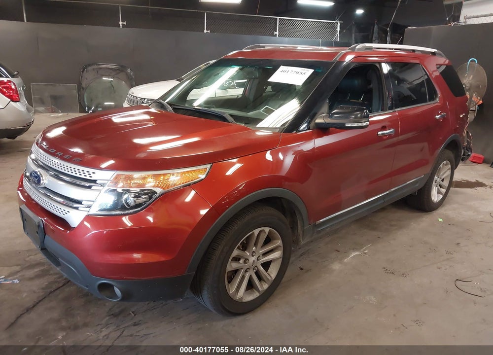 2014 FORD EXPLORER XLT VIN: 1FM5K8D89EGA77796