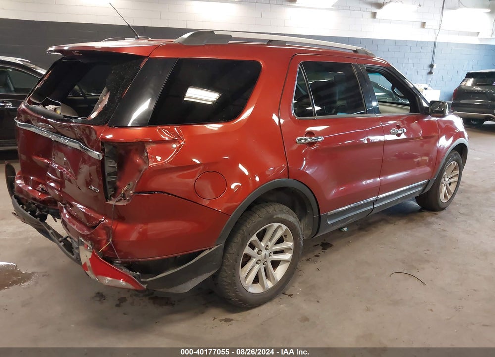 2014 FORD EXPLORER XLT VIN: 1FM5K8D89EGA77796