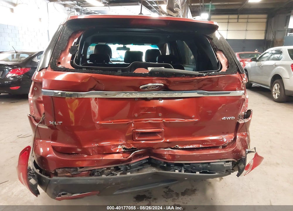2014 FORD EXPLORER XLT VIN: 1FM5K8D89EGA77796