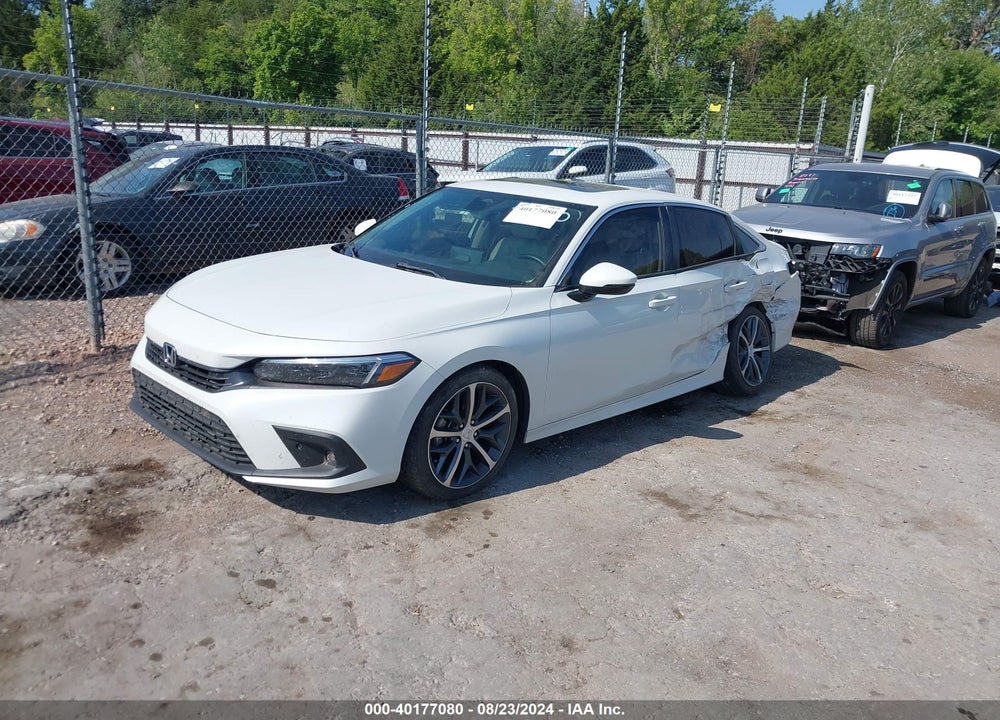 2022 HONDA CIVIC TOURING VIN: 2HGFE1F90NH319670