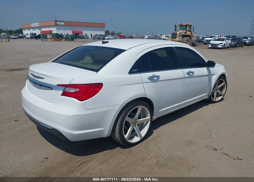 2013 CHRYSLER 200 LIMITED VIN: 1C3CCBCG1DN712099