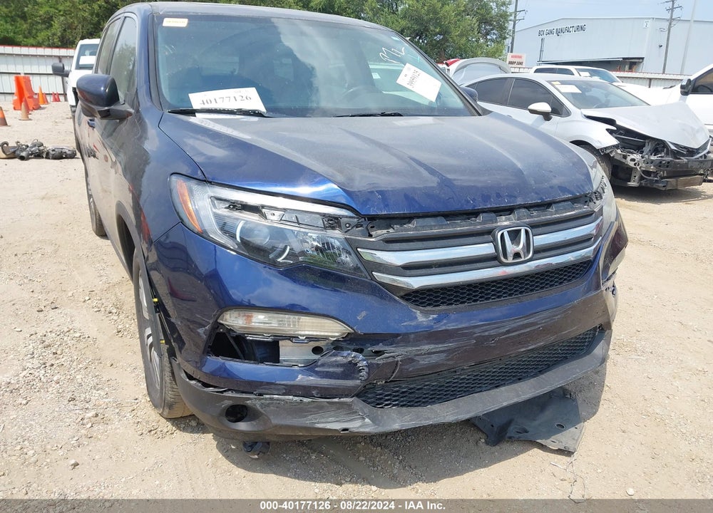 2017 HONDA PILOT EX-L VIN: 5FNYF5H51HB003369
