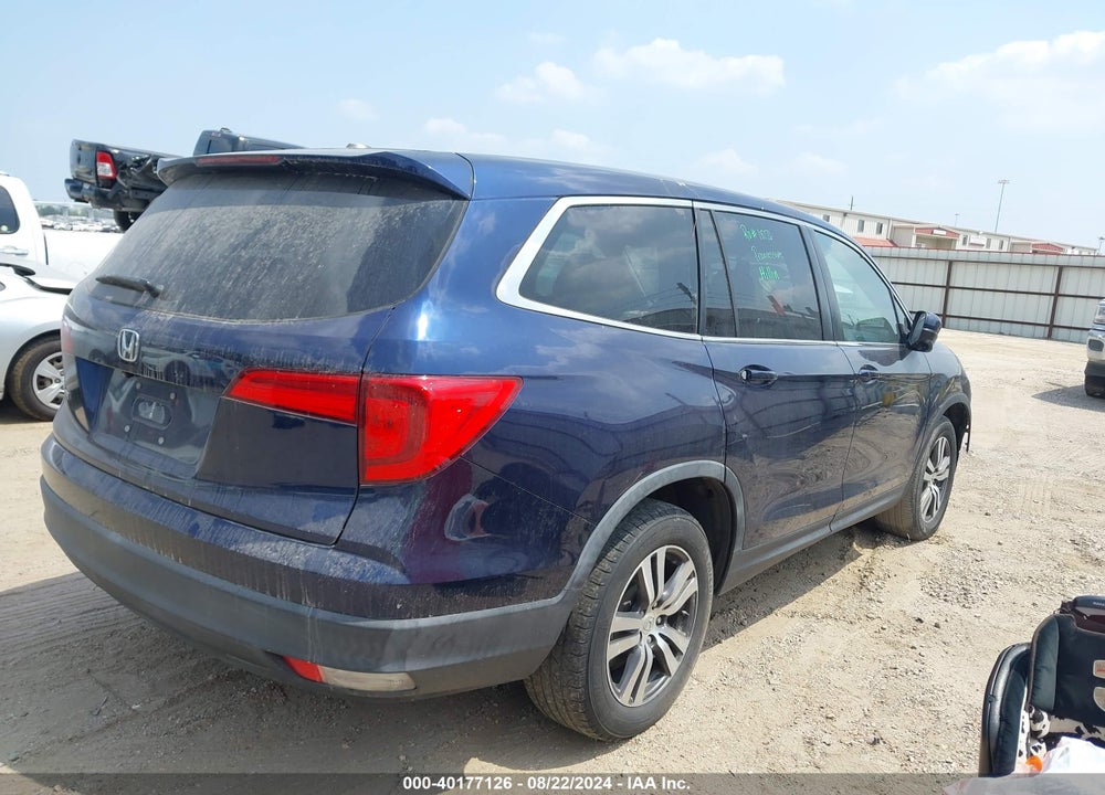 2017 HONDA PILOT EX-L VIN: 5FNYF5H51HB003369