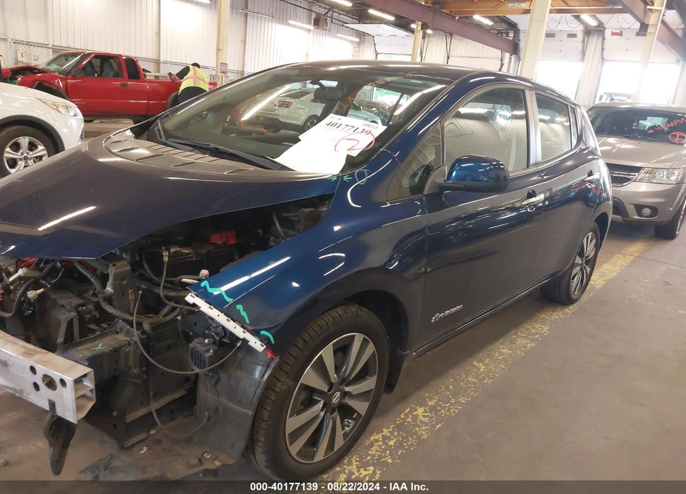 2017 NISSAN LEAF SV VIN: 1N4BZ0CPXHC305416