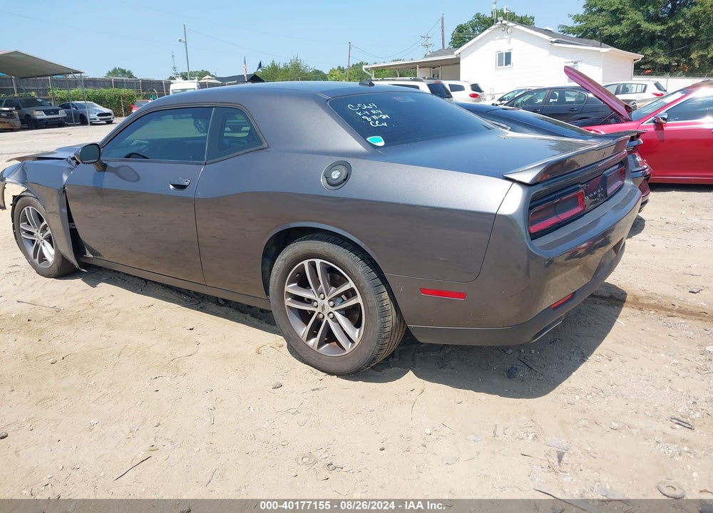 2019 DODGE CHALLENGER SXT AWD VIN: 2C3CDZGG6KH529478