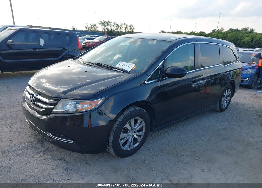 2016 HONDA ODYSSEY SE VIN: 5FNRL5H32GB051991